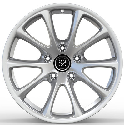 VW Jetta gli 2022 Silver 1 Piece Forged Wheels 19x8.5