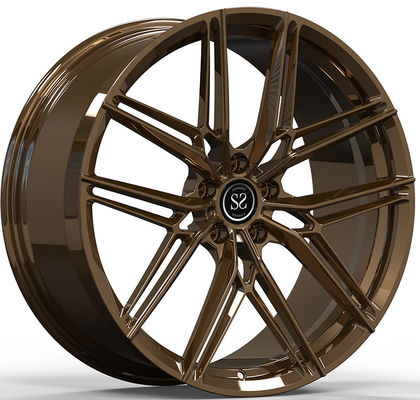 2006 Honda Odyssey Polished Bronze Forged 1 Piece Forged Wheels