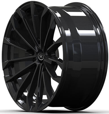 21x9.0 and 21x10.5 Gloss Black Custom 1-PC Forged Wheels for 2021 Benz CLS