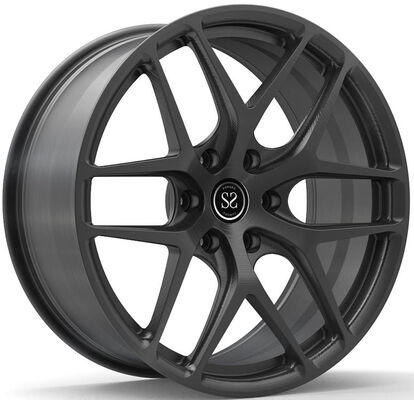 24X10.5J Black Brushed 1-PC Forged Wheels For Toyota LX300
