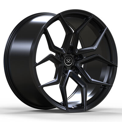 BMW X6 2023 23x10 and 11 Forged Wheels Satin Black Customized