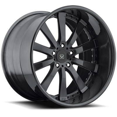 PCD 139.7mm 21inches 2-Piece Forged Wheels For McLaren 650 5x112 5x120 5x114.3