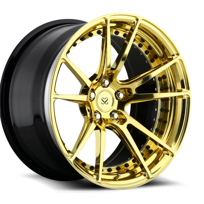 20 21 and 22, 2- piece Forged Wheels, Made of 6061-T6 Aluminum Alloy 5x112 For  Mercedes Benz