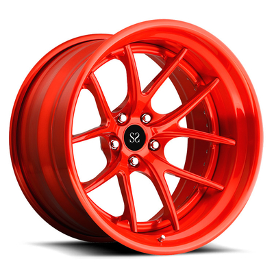 Aluminum Alloy Staggered 3 Piece Forged Wheels For Nissan GTR 5x114.3 19 20 21 inches