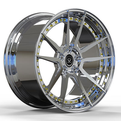 Staggered 20 X 13  2pc Forged Wheels Rims  For Porsche 991