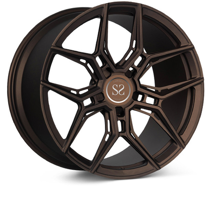 Super Deep Concave Pcd 139.7mm 1 Piece Forged Wheels 21 Inches 488 Ferrari