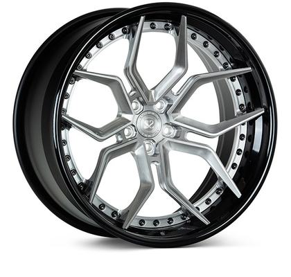 Cadillac Ferrari 5x120 Forged Wheels A6061 T6 Alloy With H-PCD 5X114.3
