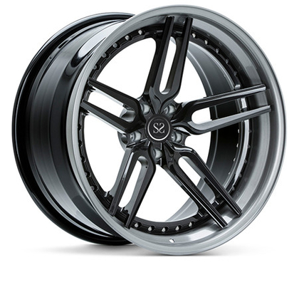 18 Inch 24 Inch 3 Piece Forged Wheels Deep Lip Concave