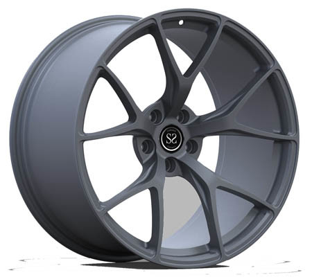 Brushed black monoblock alloy rims x5m 1 piece 21 inch 21x10 21x11.5 staggered forged wheels