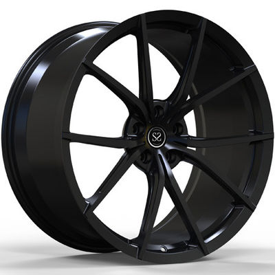 Staggered 21x11 Forged Wheels Silver Black Painted Aluminum 488 GTB ...
