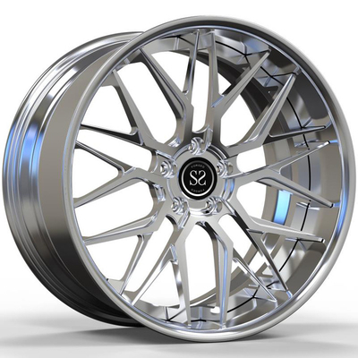Custom Deep Dish Staggered 20 Inch Rims 5x112 Forged Custom Alloy SL55
