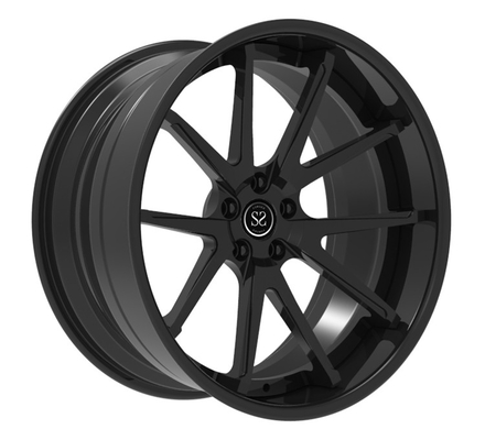 21x10 21x12 5x130 5x112 Wheels Staggered Satin Black Forged For CL63