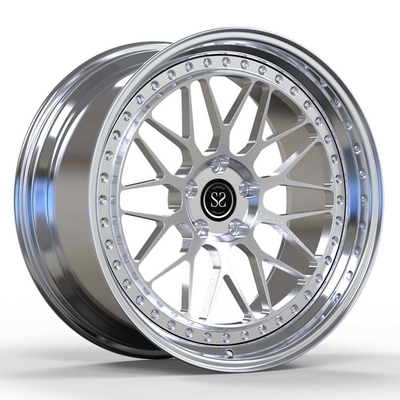 Dodge Challenger 2 Piece Forged Brushed Polished Wheels Car Rims 20 Inch Concave