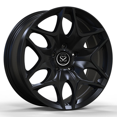 SSJK10145 Gloss Black Machined 1-PC Forged Wheels 22 Inches For Lexus LX570