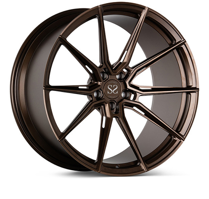 Monoblock 1 Piece Vossen Design Forged Rims 24inch Gloss Black For Luxury Car Wheels