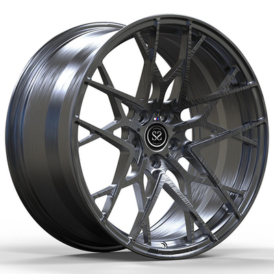 5x114.3 Brush 1-PC Forged Monoblock 6061-T6 Rims 20 Inches For Acura