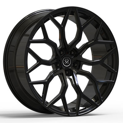 Monoblock 1 Piece Forged Wheels Satin Black 5x120 23 Inch 5x130 For Porsche 991