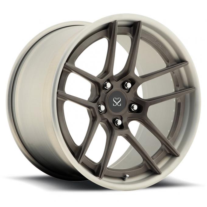 Silver Best 22 Alloy Wheel Concave Of Car Rims With 5x114.3 For Customized